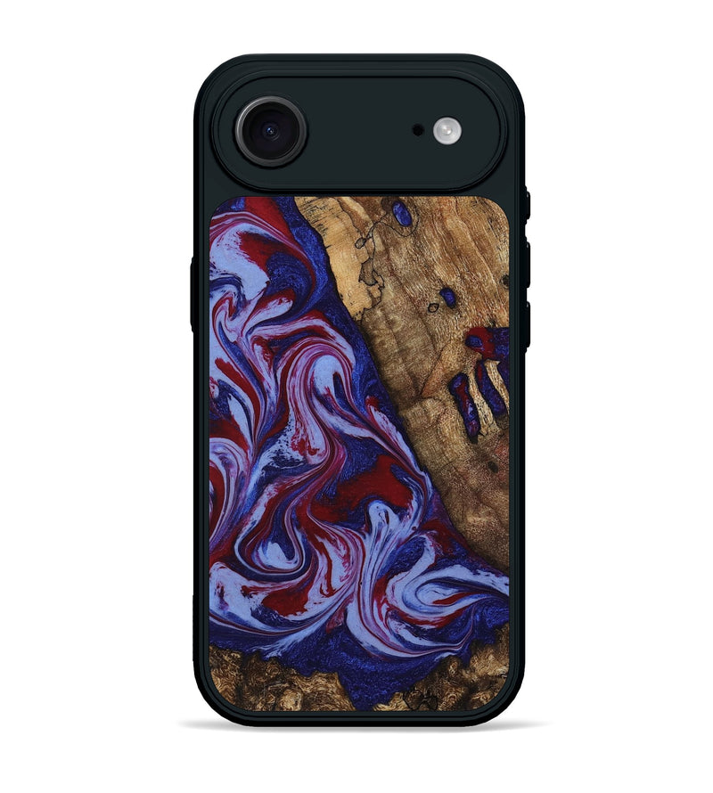 iPhone 17 Air Wood Phone Case - Braiden (Red, 781114)