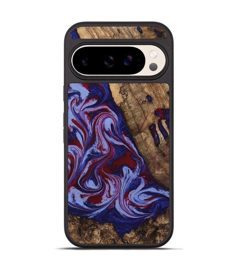 Pixel 10 Wood Phone Case - Braiden (Red, 781114)