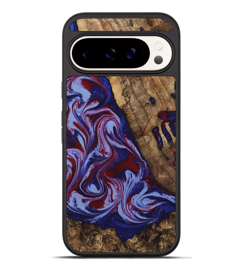 Pixel 10 Pro XL Wood Phone Case - Braiden (Red, 781114)