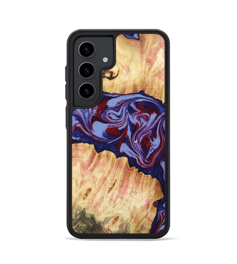 Galaxy S24 Wood Phone Case - Ashely (Red, 781330)