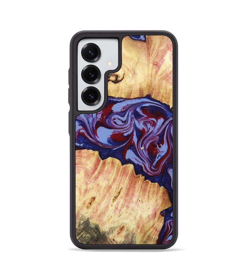 Galaxy S25 Wood Phone Case - Ashely (Red, 781330)