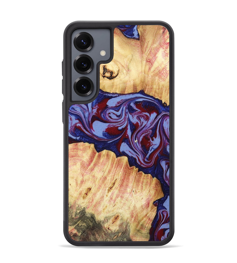 Galaxy S25 Plus Wood Phone Case - Ashely (Red, 781330)