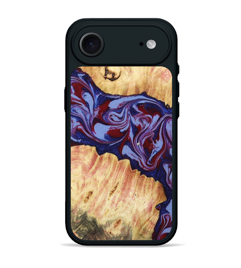 iPhone 17 Air Wood Phone Case - Ashely (Red, 781330)