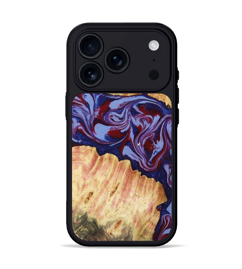 iPhone 17 Pro Wood Phone Case - Ashely (Red, 781330)