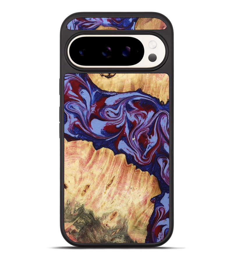 Pixel 10 Pro XL Wood Phone Case - Ashely (Red, 781330)
