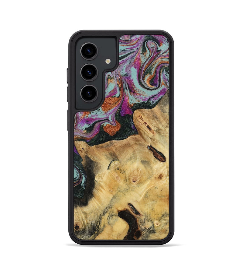 Galaxy S24 Wood Phone Case - Randell (Green, 781365)