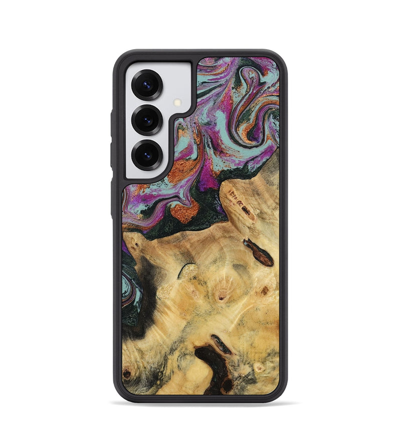 Galaxy S25 Wood Phone Case - Randell (Green, 781365)