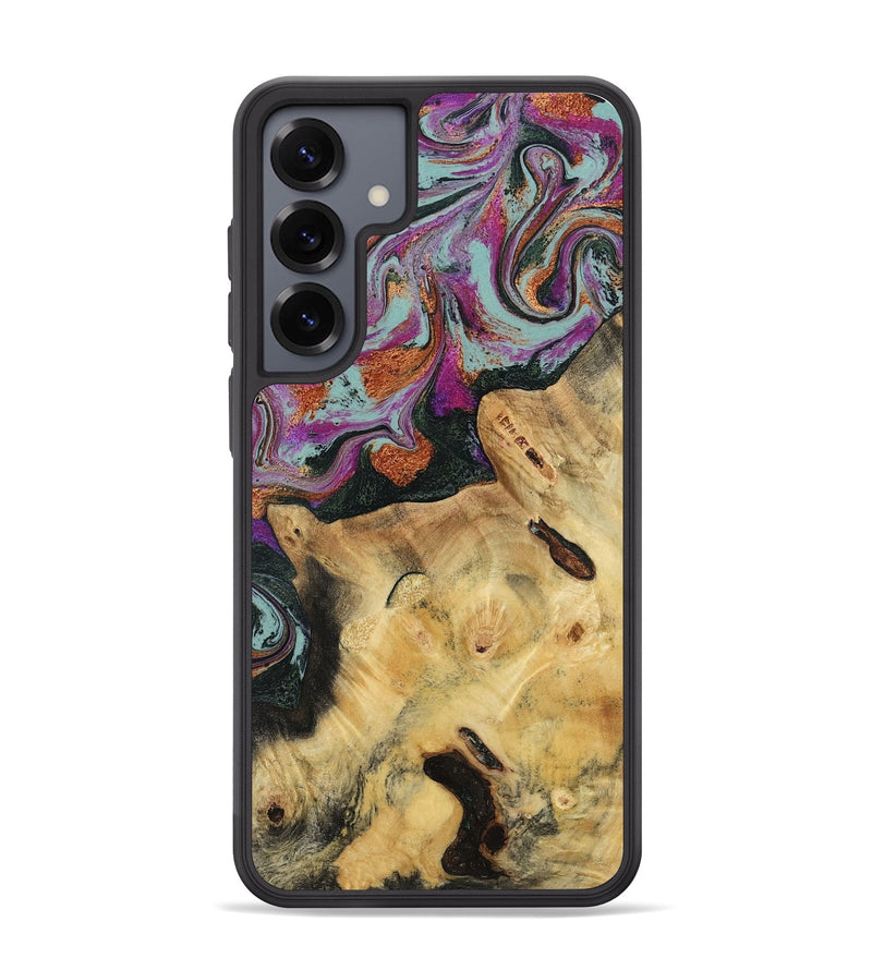 Galaxy S25 Plus Wood Phone Case - Randell (Green, 781365)