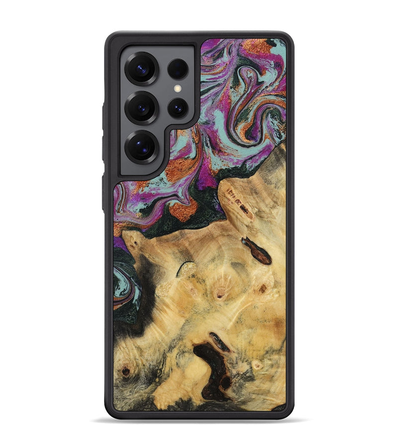 Galaxy S25 Ultra Wood Phone Case - Randell (Green, 781365)