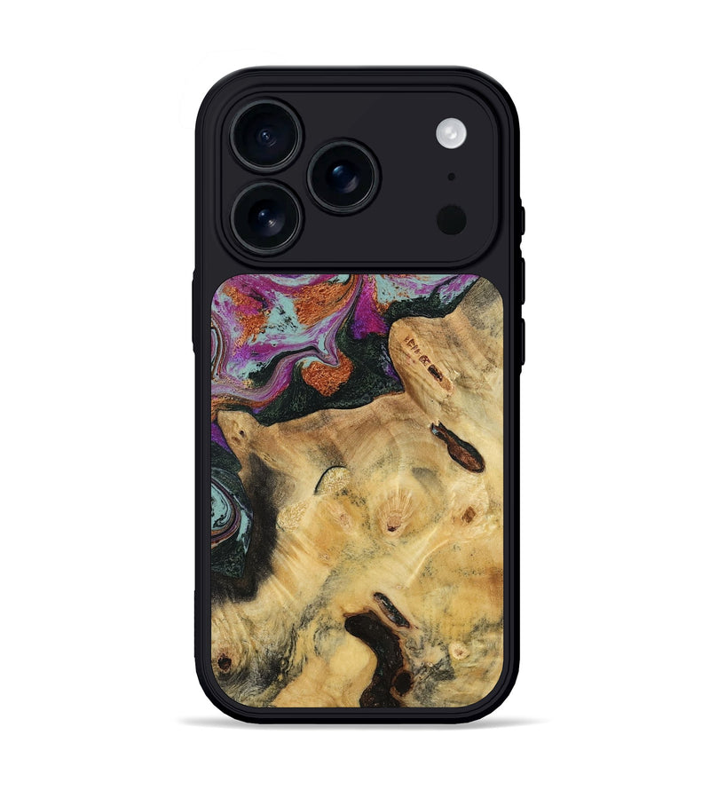 iPhone 17 Pro Wood Phone Case - Randell (Green, 781365)