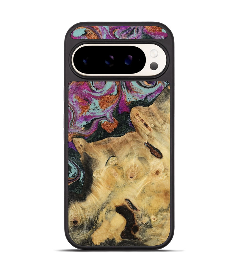 Pixel 9 Pro Wood Phone Case - Randell (Green, 781365)