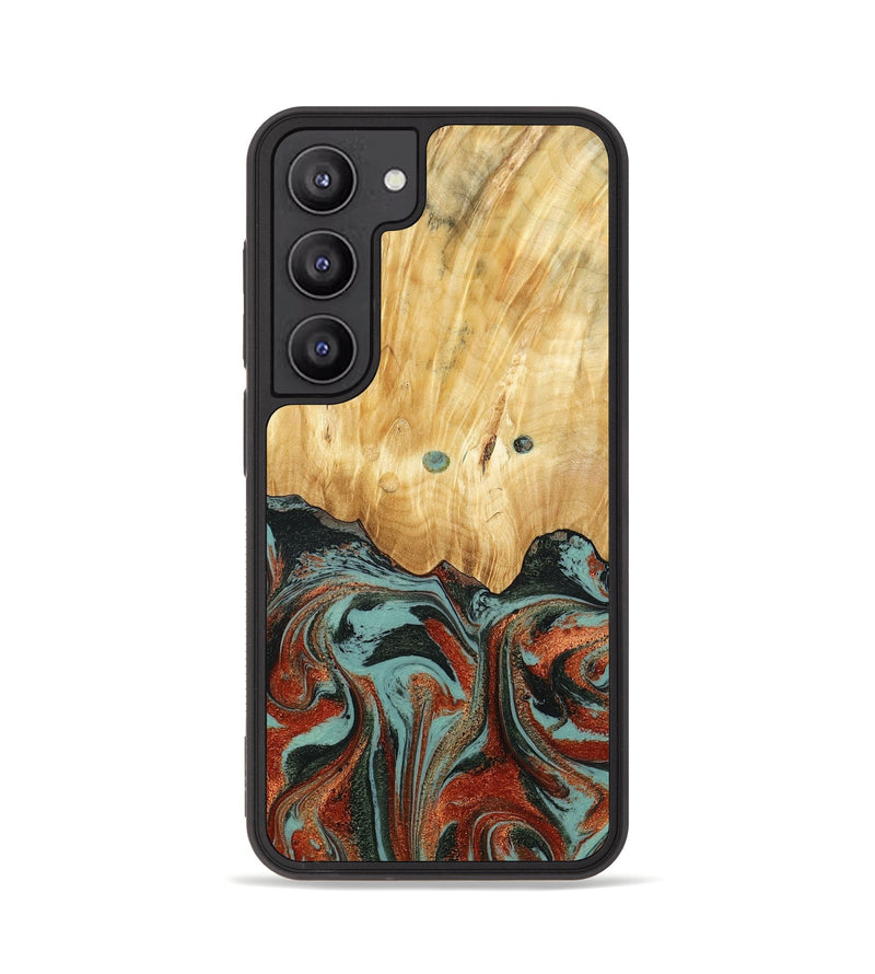 Galaxy S23 Wood Phone Case - Mahlon (Green, 781565)