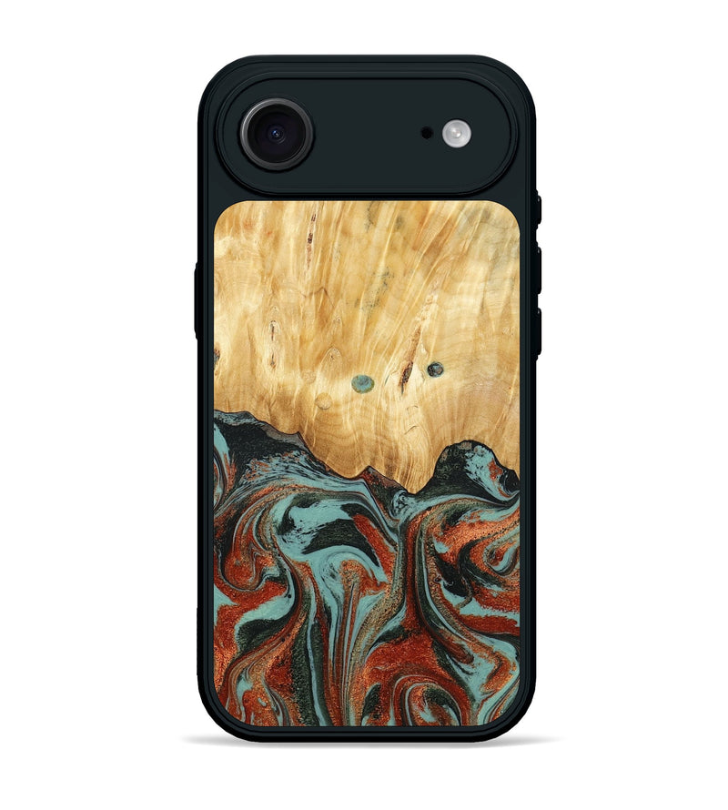 iPhone 17 Air Wood Phone Case - Mahlon (Green, 781565)
