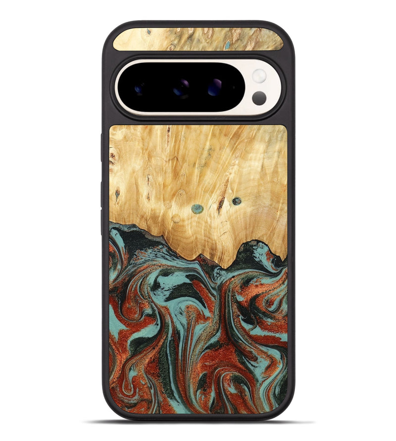 Pixel 9 Pro XL Wood Phone Case - Mahlon (Green, 781565)