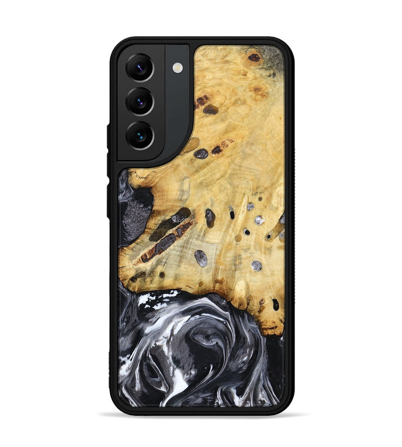Galaxy S22 Plus Wood Phone Case - Nevada (Black & White, 781581)