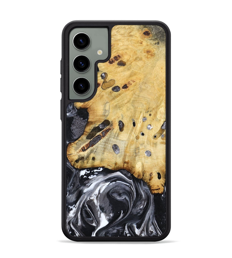 Galaxy S24 Plus Wood Phone Case - Nevada (Black & White, 781581)