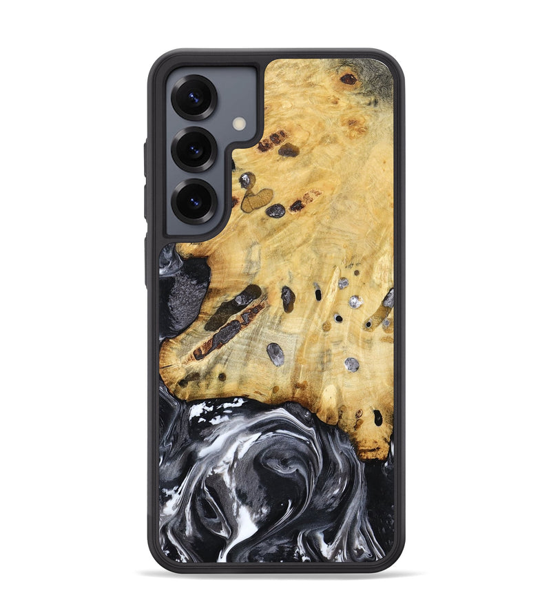 Galaxy S25 Plus Wood Phone Case - Nevada (Black & White, 781581)