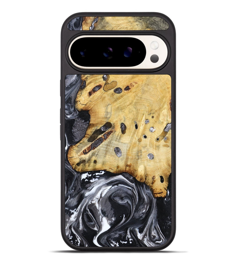 Pixel 9 Pro XL Wood Phone Case - Nevada (Black & White, 781581)