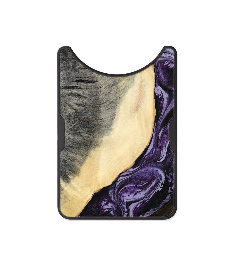 Alloy Wood Wallet - Kory (Purple, 781588)