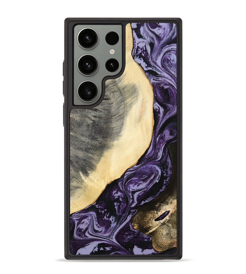 Galaxy S23 Ultra Wood Phone Case - Kory (Purple, 781588)