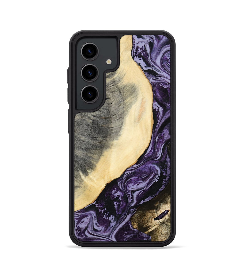 Galaxy S24 Wood Phone Case - Kory (Purple, 781588)