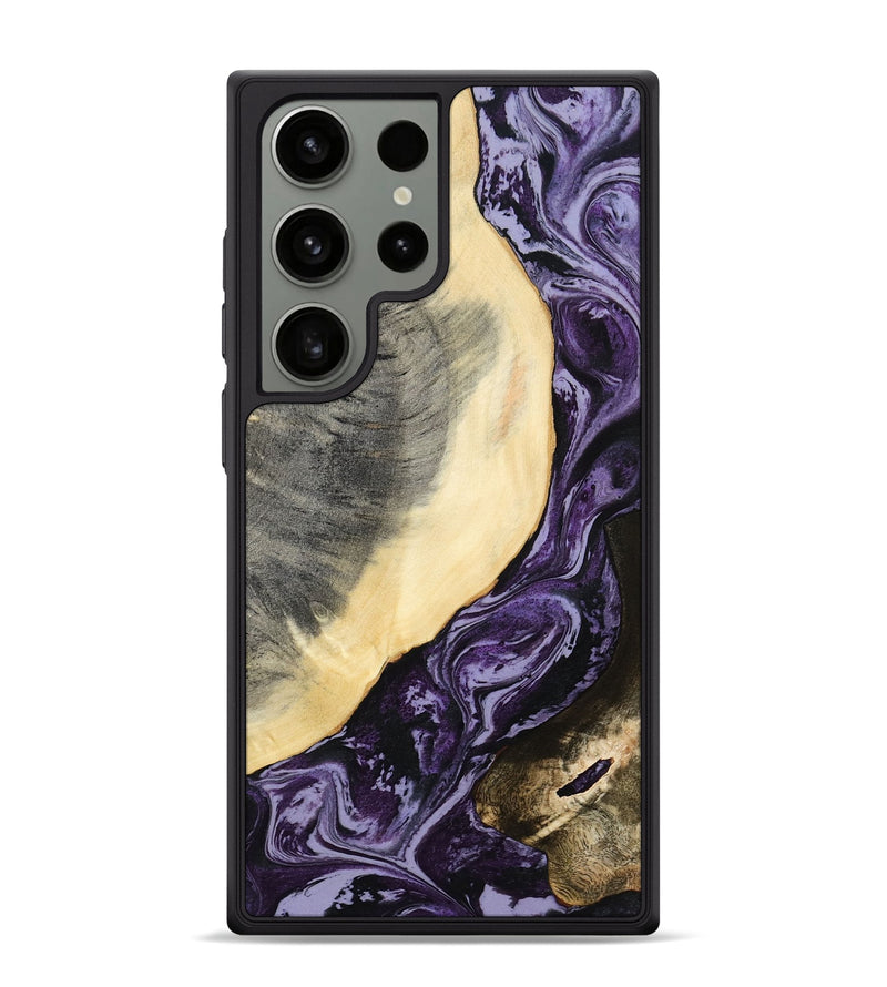 Galaxy S24 Ultra Wood Phone Case - Kory (Purple, 781588)