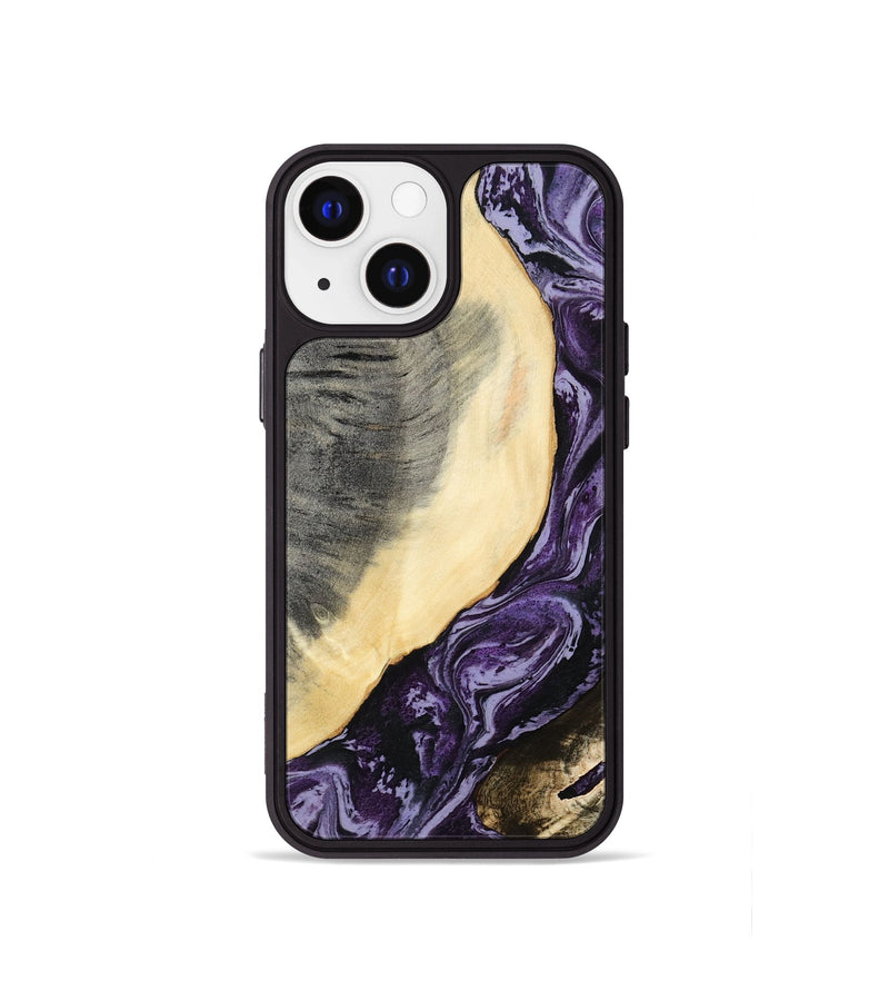 iPhone 13 mini Wood Phone Case - Kory (Purple, 781588)