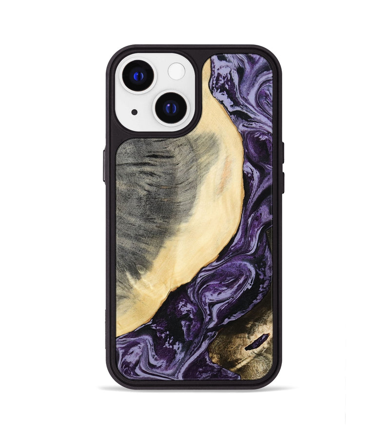 iPhone 13 Wood Phone Case - Kory (Purple, 781588)