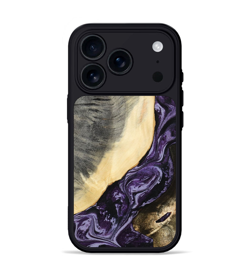 iPhone 17 Pro Wood Phone Case - Kory (Purple, 781588)