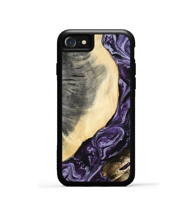 iPhone SE Wood Phone Case - Kory (Purple, 781588)