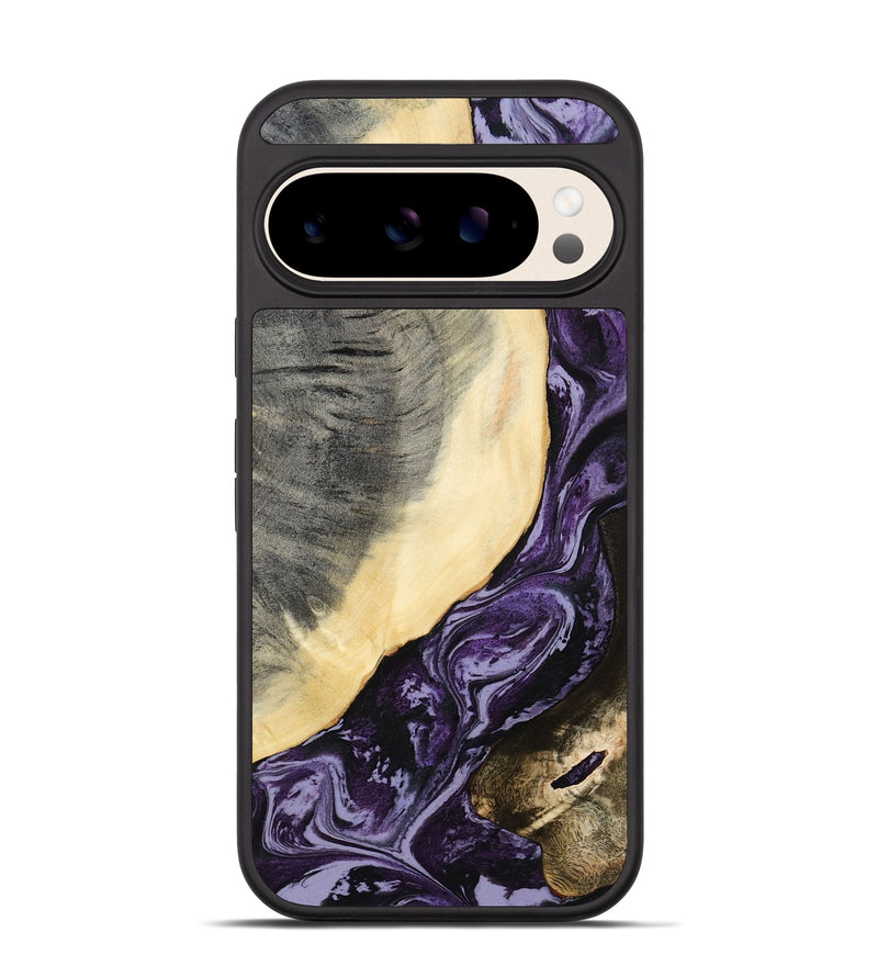 Pixel 10 Wood Phone Case - Kory (Purple, 781588)