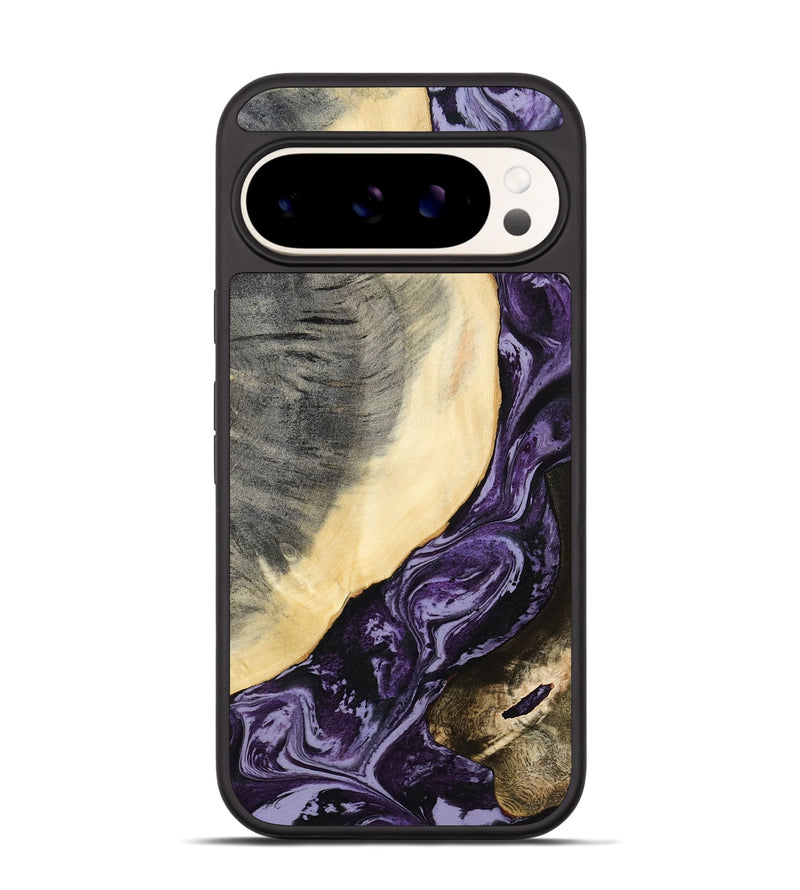 Pixel 9 Pro Wood Phone Case - Kory (Purple, 781588)