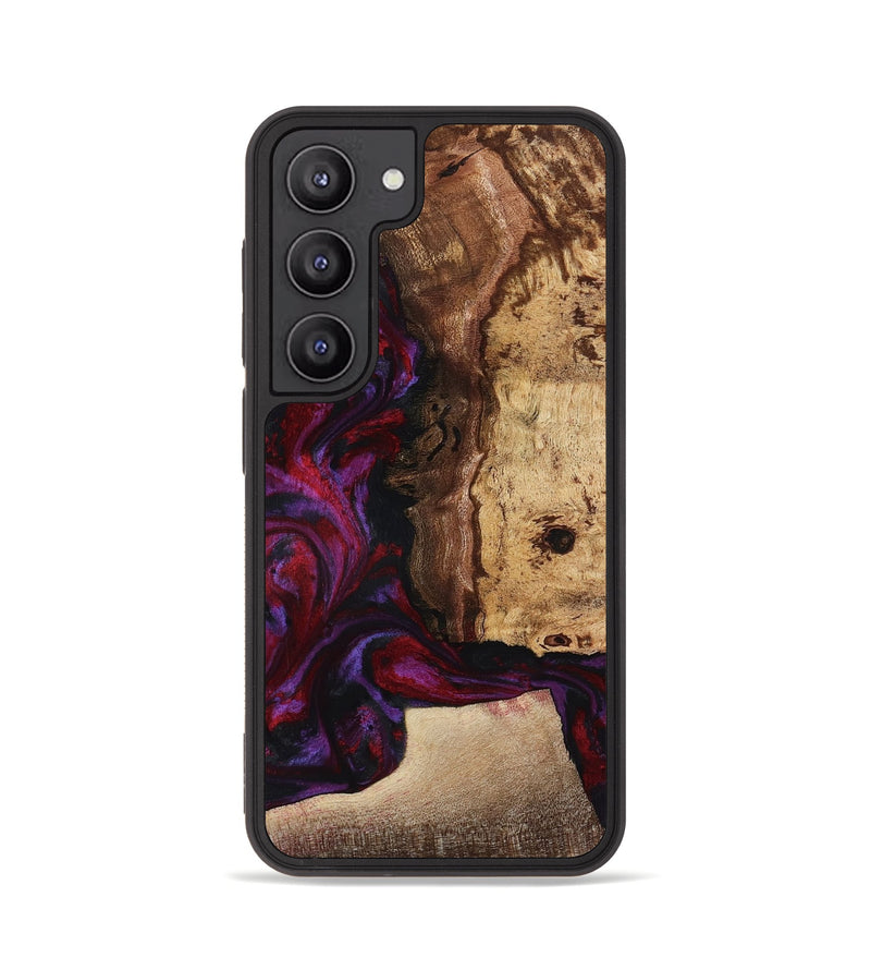 Galaxy S23 Wood Phone Case - Chance (Red, 781627)