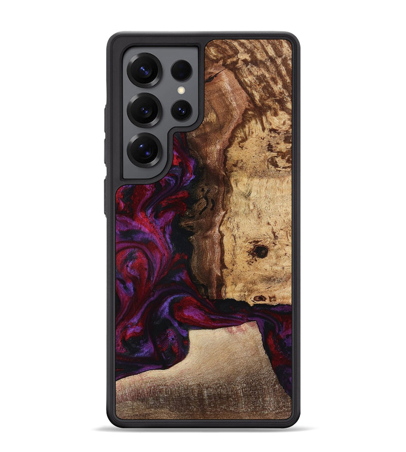 Galaxy S25 Ultra Wood Phone Case - Chance (Red, 781627)