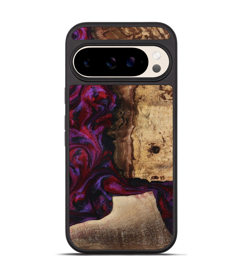 Pixel 10 Wood Phone Case - Chance (Red, 781627)