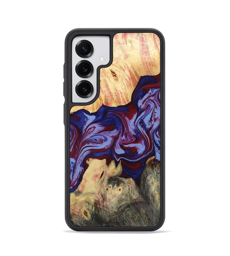 Galaxy S25 Wood Phone Case - Laylah (Red, 781656)