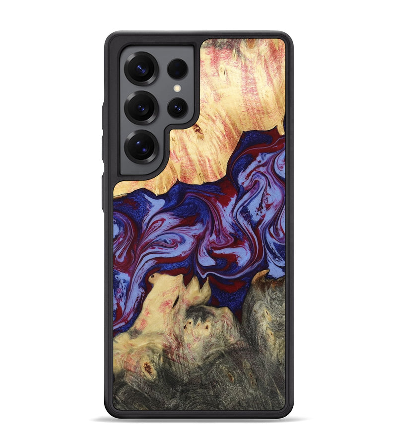 Galaxy S25 Ultra Wood Phone Case - Laylah (Red, 781656)