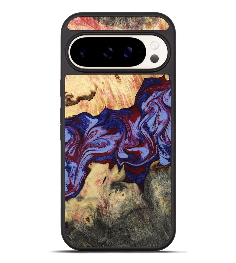 Pixel 9 Pro XL Wood Phone Case - Laylah (Red, 781656)