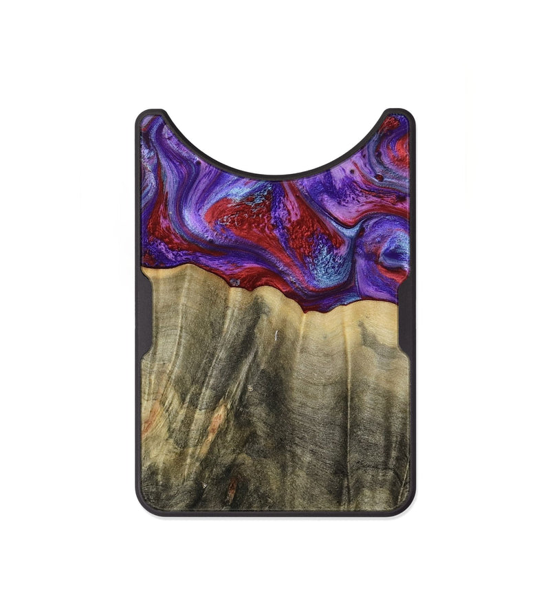 Alloy Wood Wallet - Deion (Purple, 781659)