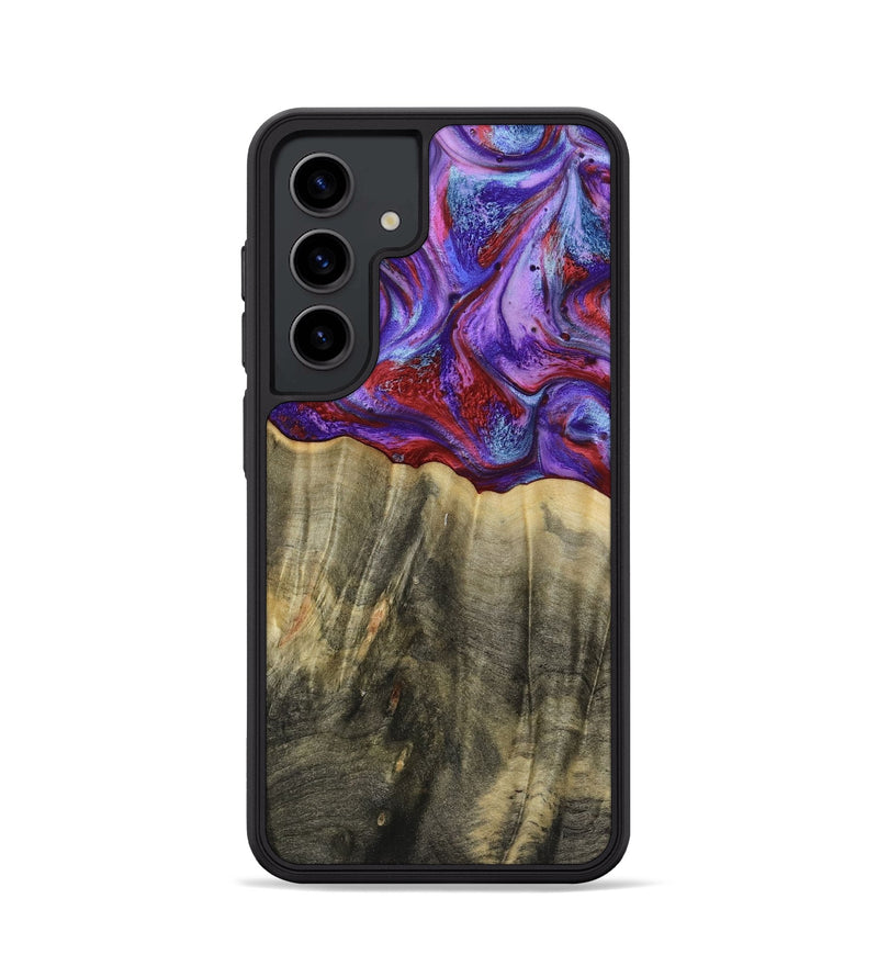 Galaxy S24 Wood Phone Case - Deion (Purple, 781659)