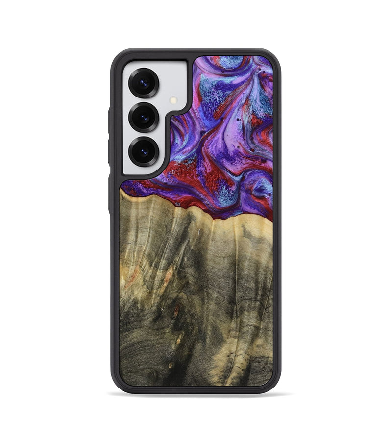 Galaxy S25 Wood Phone Case - Deion (Purple, 781659)