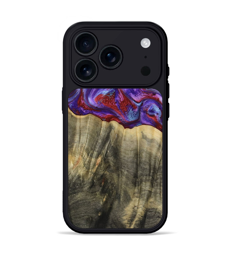 iPhone 17 Pro Wood Phone Case - Deion (Purple, 781659)