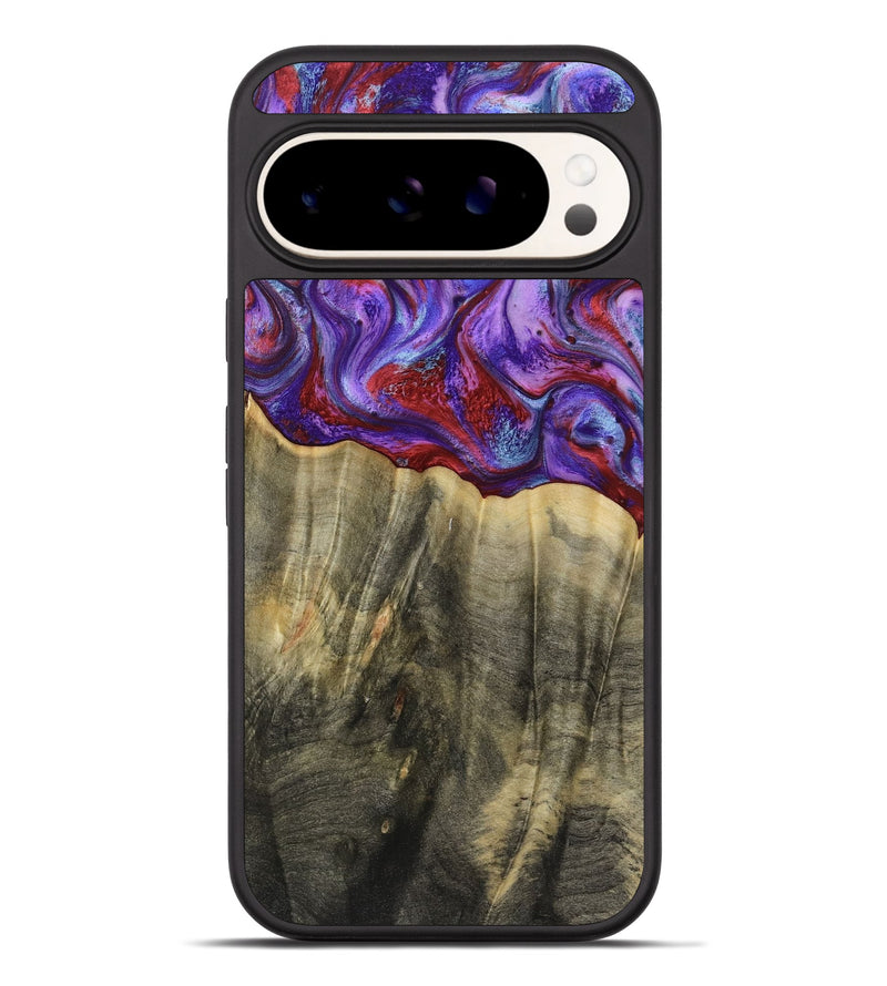 Pixel 9 Pro XL Wood Phone Case - Deion (Purple, 781659)