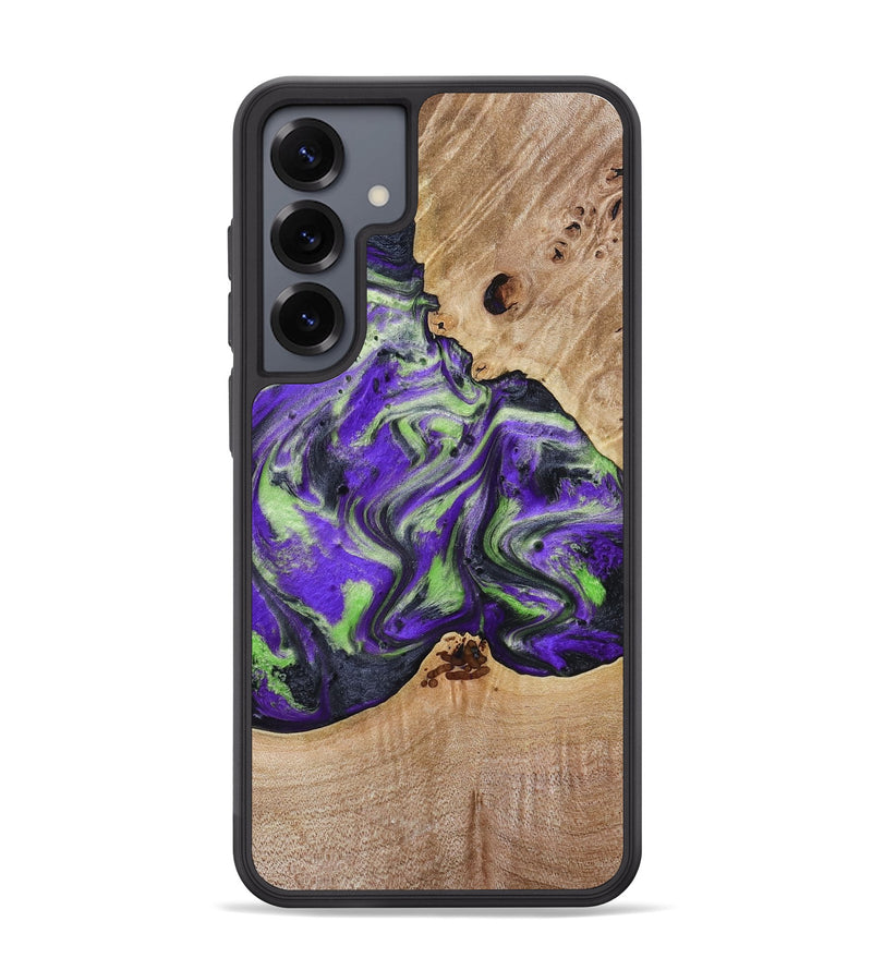 Galaxy S25 Plus Wood Phone Case - Alpha (Purple, 781677)