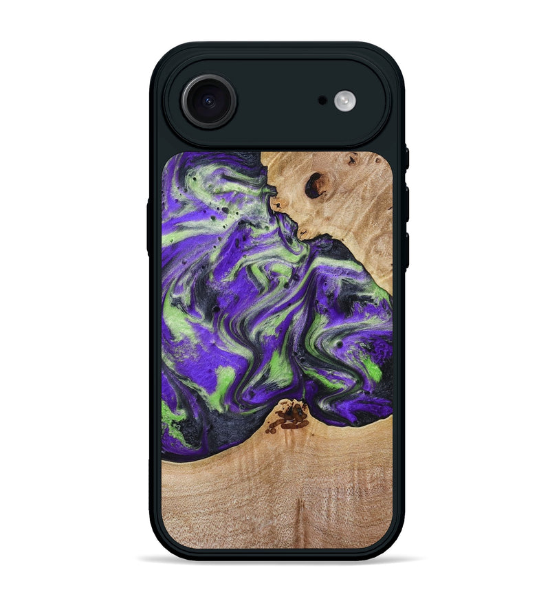 iPhone 17 Air Wood Phone Case - Alpha (Purple, 781677)