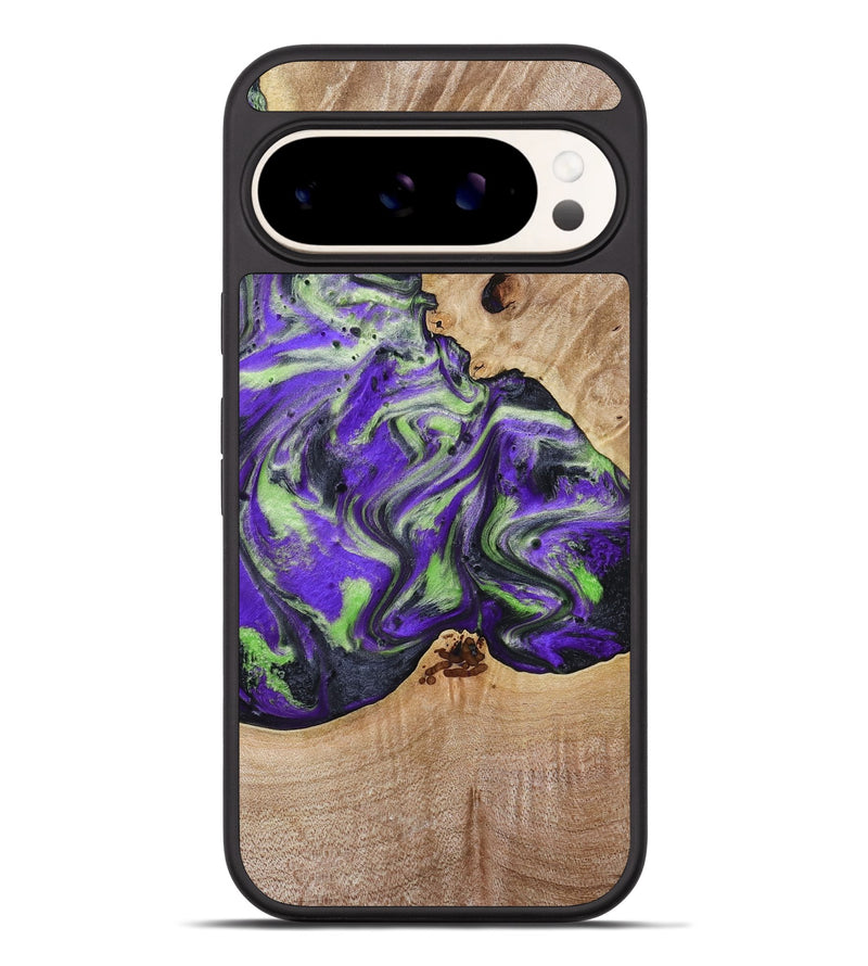 Pixel 9 Pro XL Wood Phone Case - Alpha (Purple, 781677)