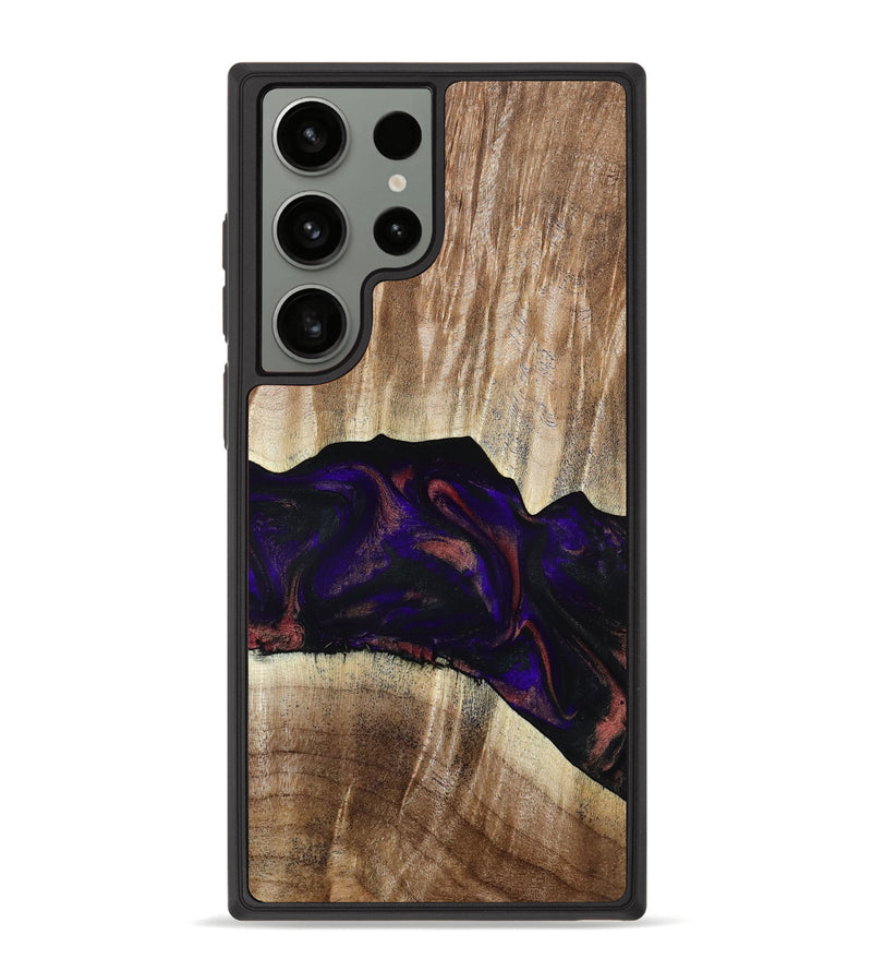 Galaxy S23 Ultra Wood Phone Case - Siena (Purple, 781681)