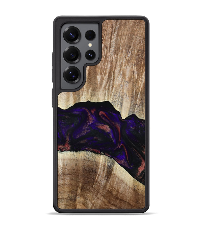 Galaxy S25 Ultra Wood Phone Case - Siena (Purple, 781681)
