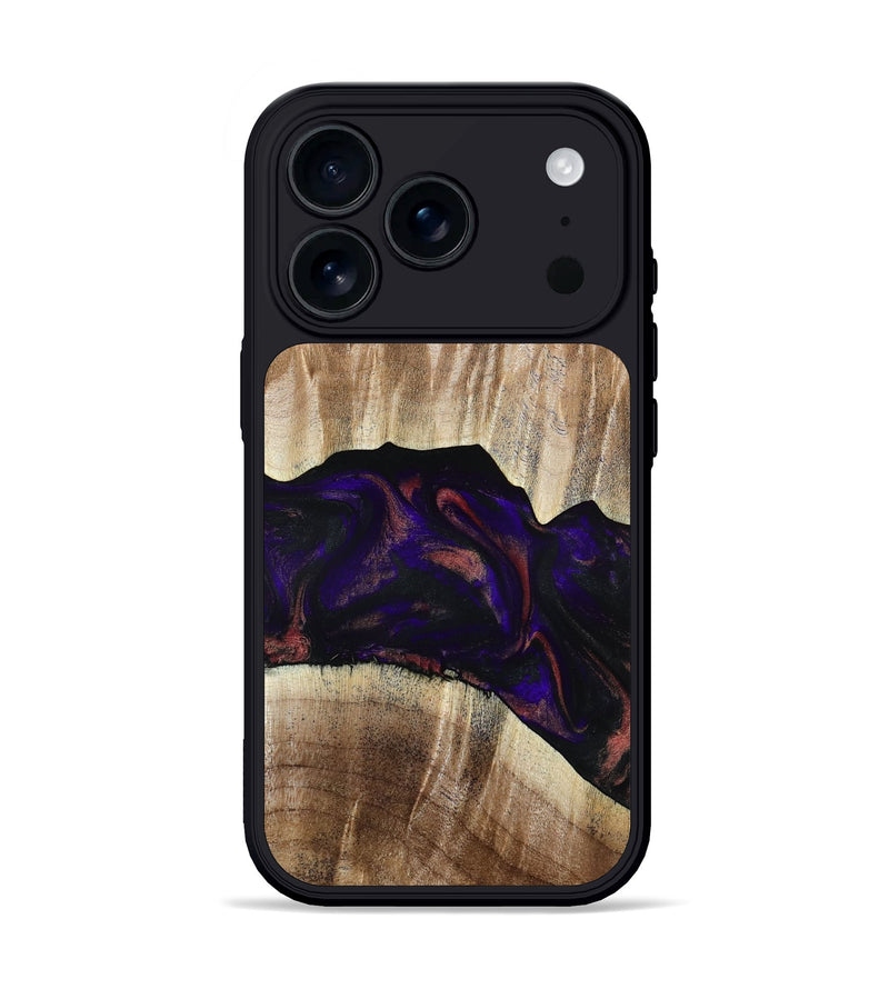 iPhone 17 Pro Wood Phone Case - Siena (Purple, 781681)
