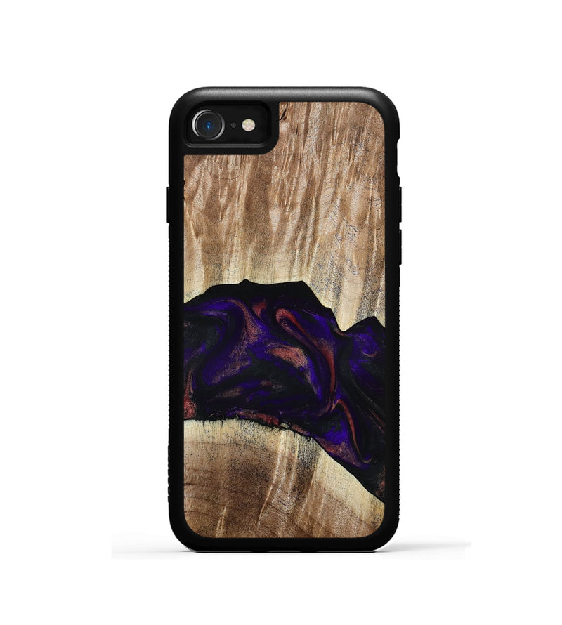 iPhone SE Wood Phone Case - Siena (Purple, 781681)